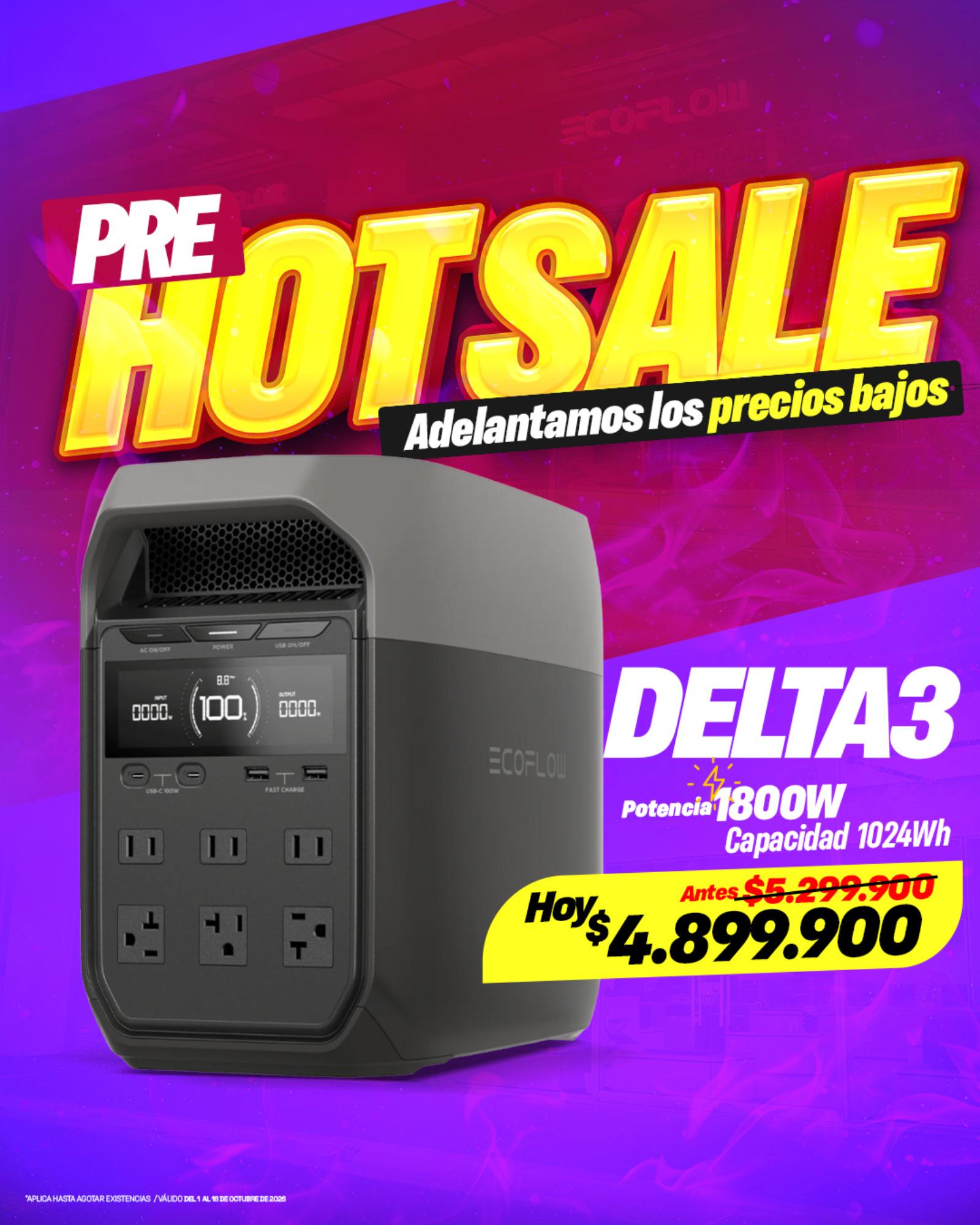 2026 OCTUBRE PRE HOT SALE DELTA 3