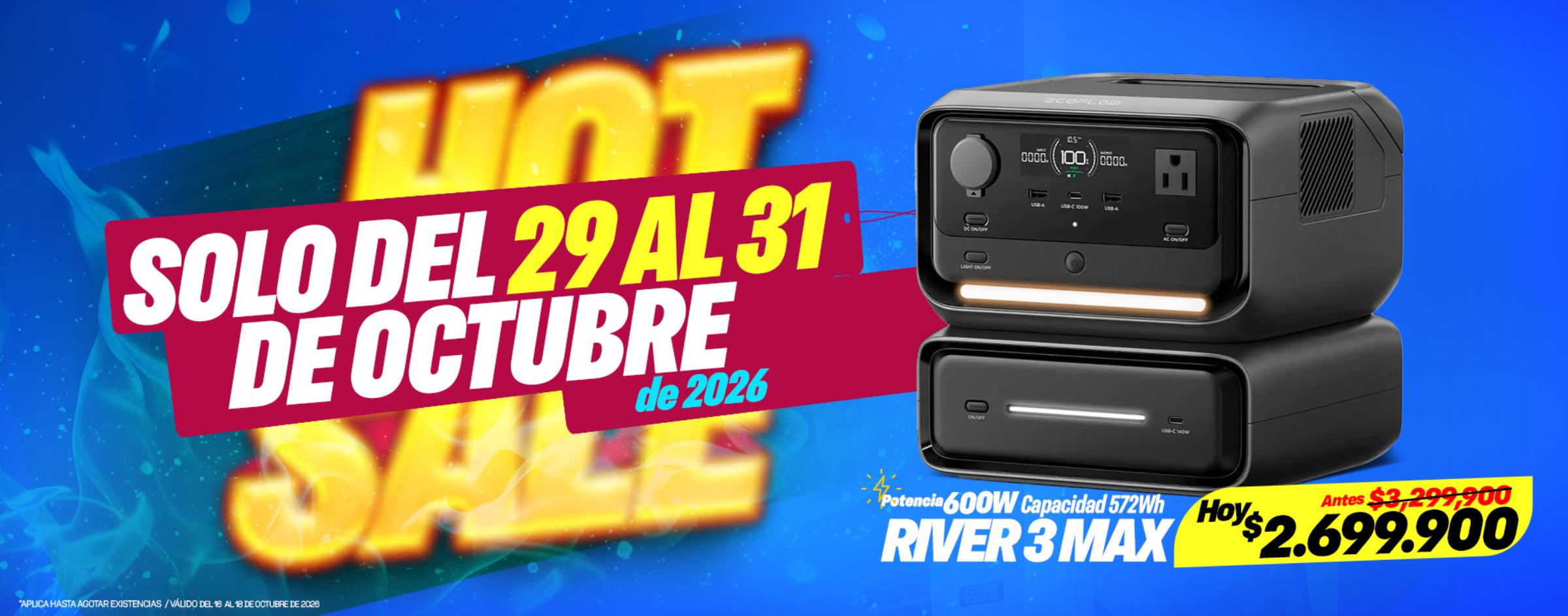 2026 OCTUBRE RIVER 3 MAX