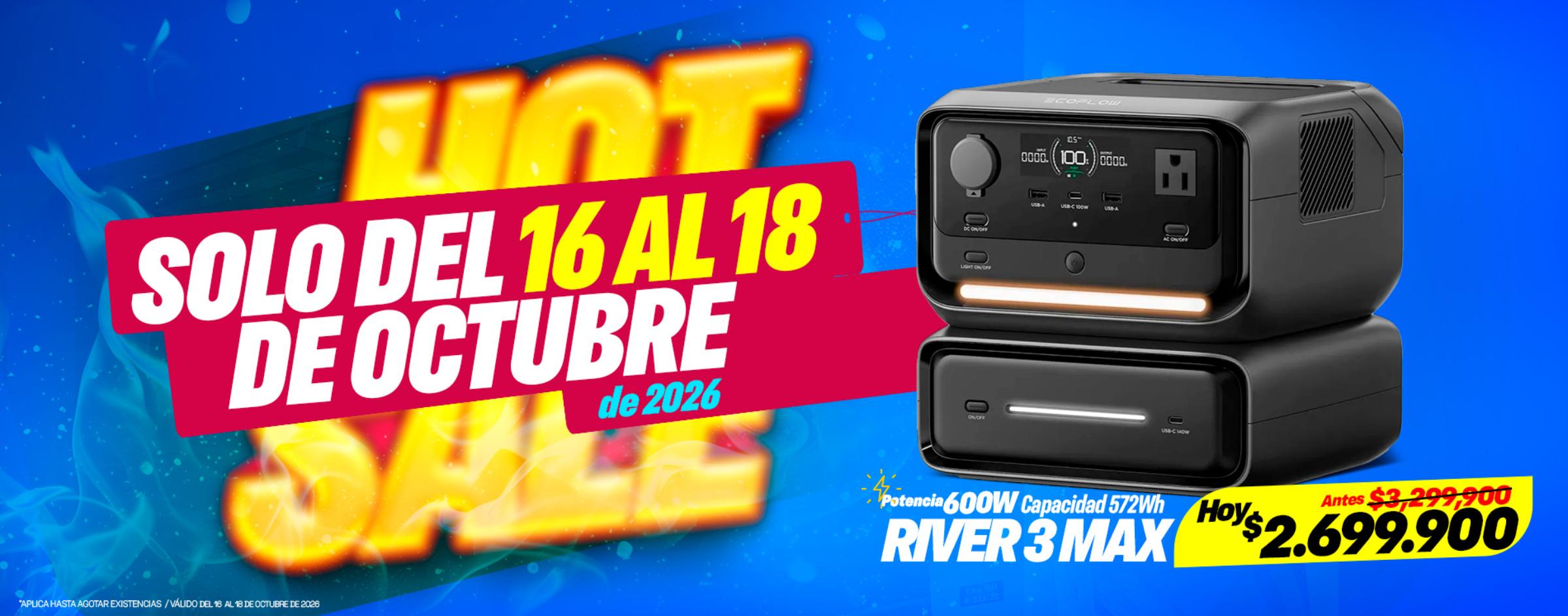 2026 OCTUBRE RIVER 3 MAX