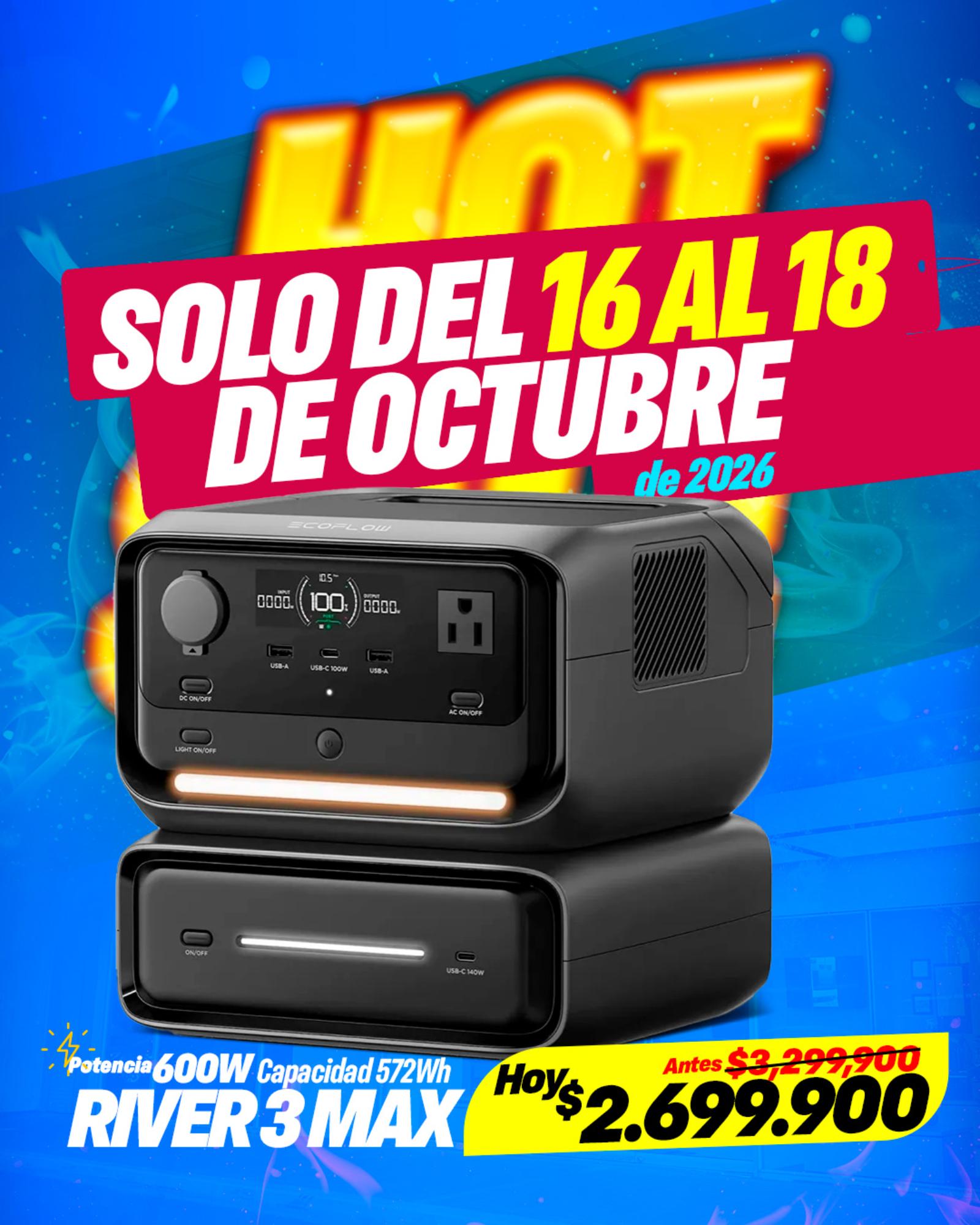 2026 OCTUBRE RIVER 3 MAX