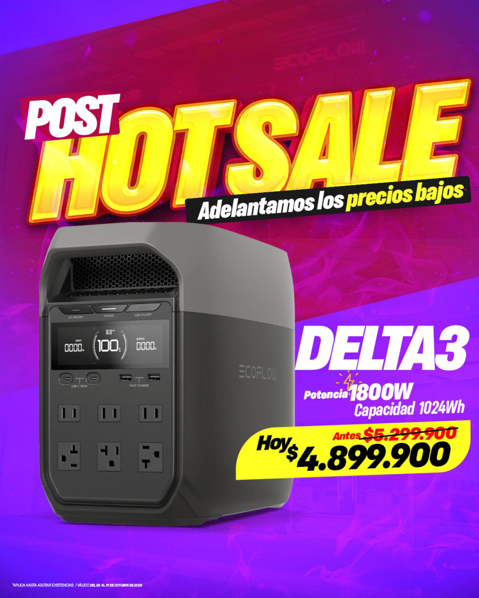 2026 OCTUBRE PRE HOT SALE DELTA 3