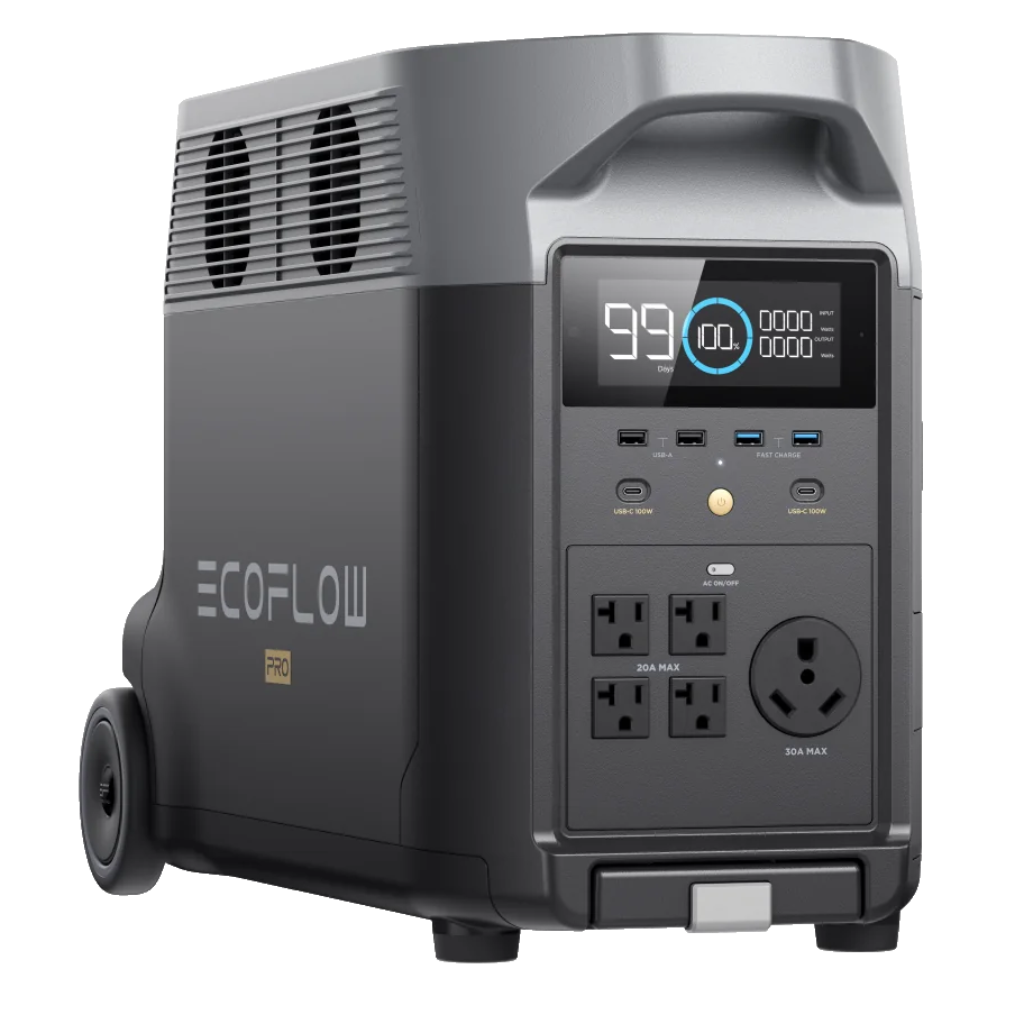 Kit Solar Portátil EcoFlow DELTA PRO 3600 W+ Panel Solar Bifacial 400 W _4