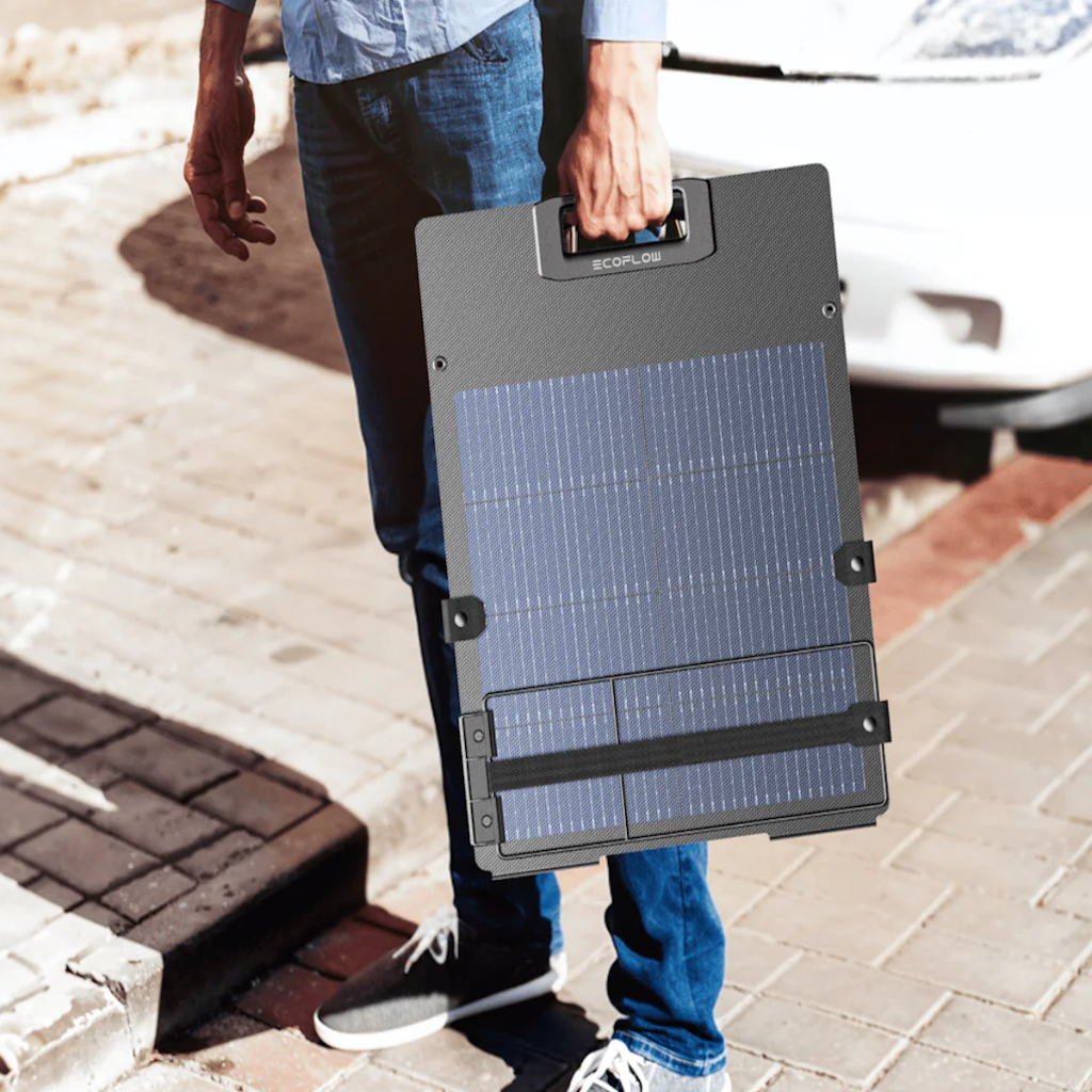 Panel Solar Bifacial Plegable EcoFlow 220W _10