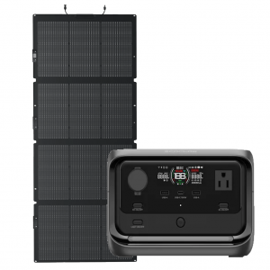 Kit Solar Portátil EcoFlow RIVER 3 PLUS 600 W + Panel Solar 220 W_1