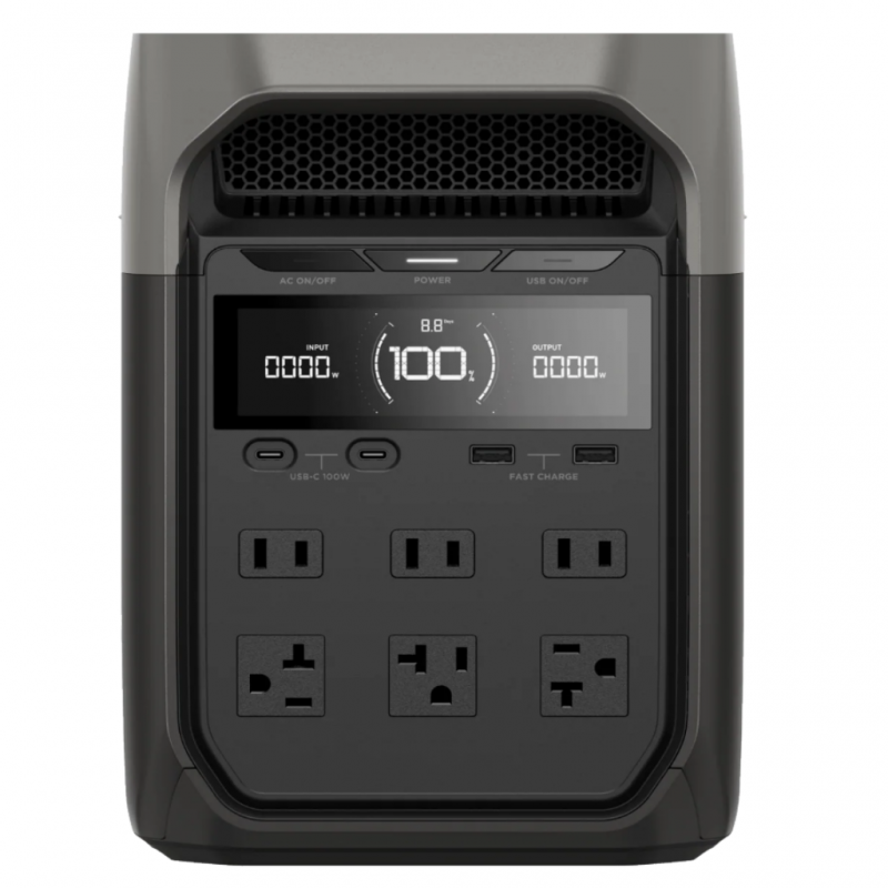 Kit Solar Portátil EcoFlow DELTA 3 1.8 kW + 1 Panel Solar Flexible de 560 W_7