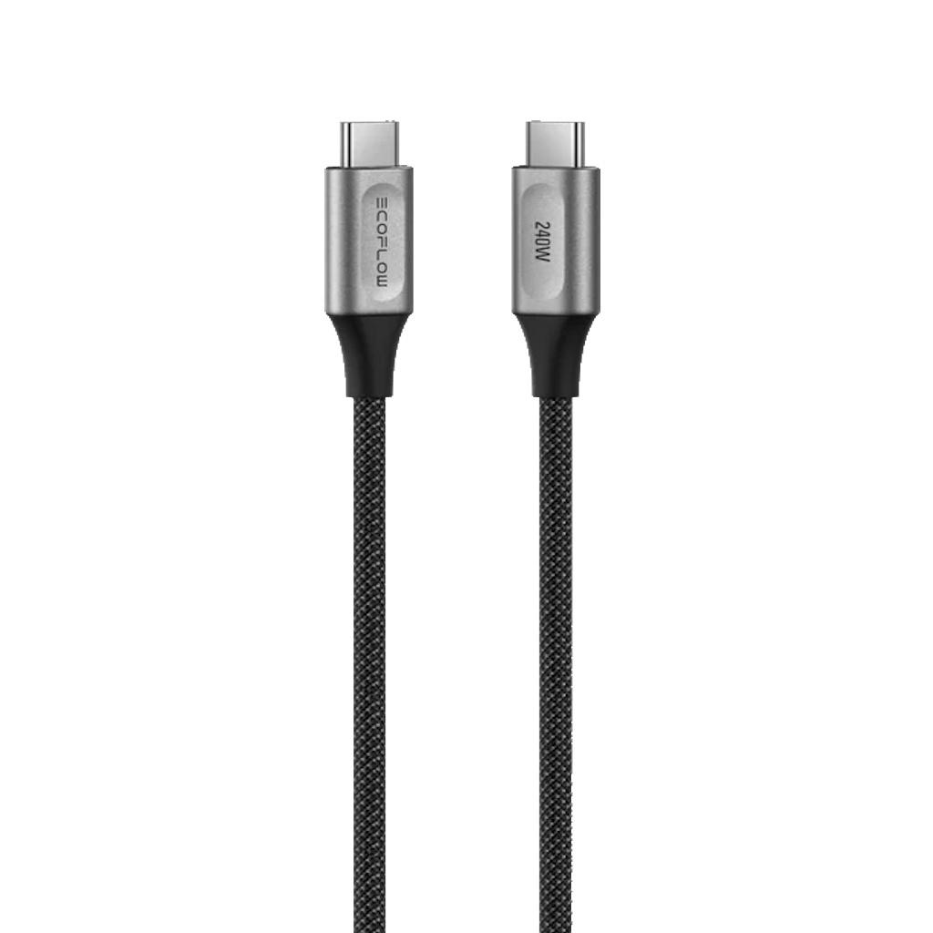 Cable de Carga Rápida EcoFlow RAPID Pro USB-C a USB-C 240W_1