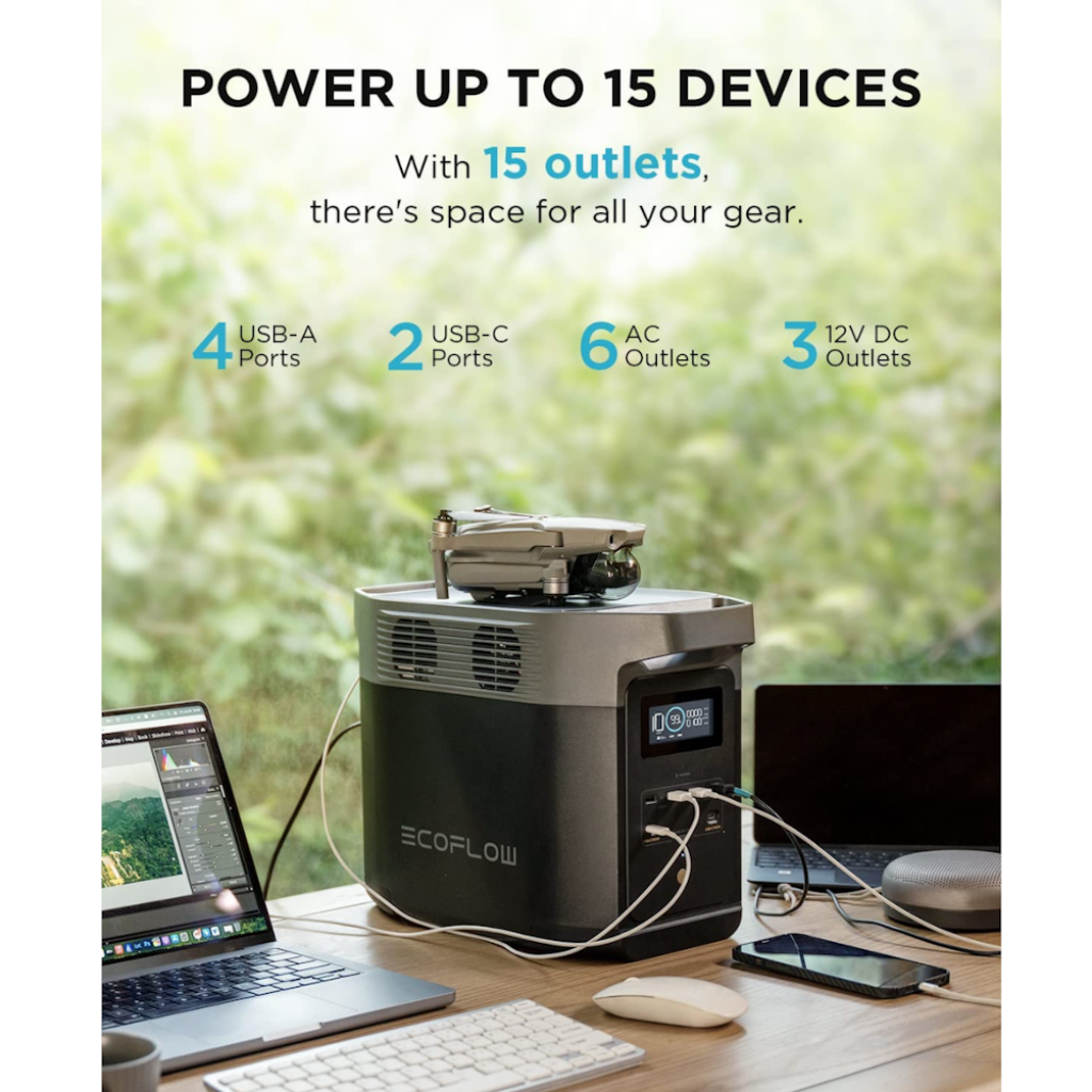 Kit Solar Portátil EcoFlow DELTA 2 1.8 kW + Panel Solar 400 W_12