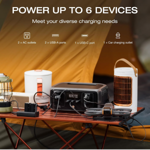  Kit Solar Portátil EcoFlow RIVER 3 300 W + Panel Flexible 100 W _6