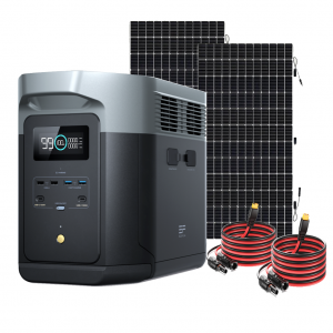 Kit Solar Portátil EcoFlow DELTA 2 MAX 2400 W + 2 Paneles Solares Flexibles de 560 W_1