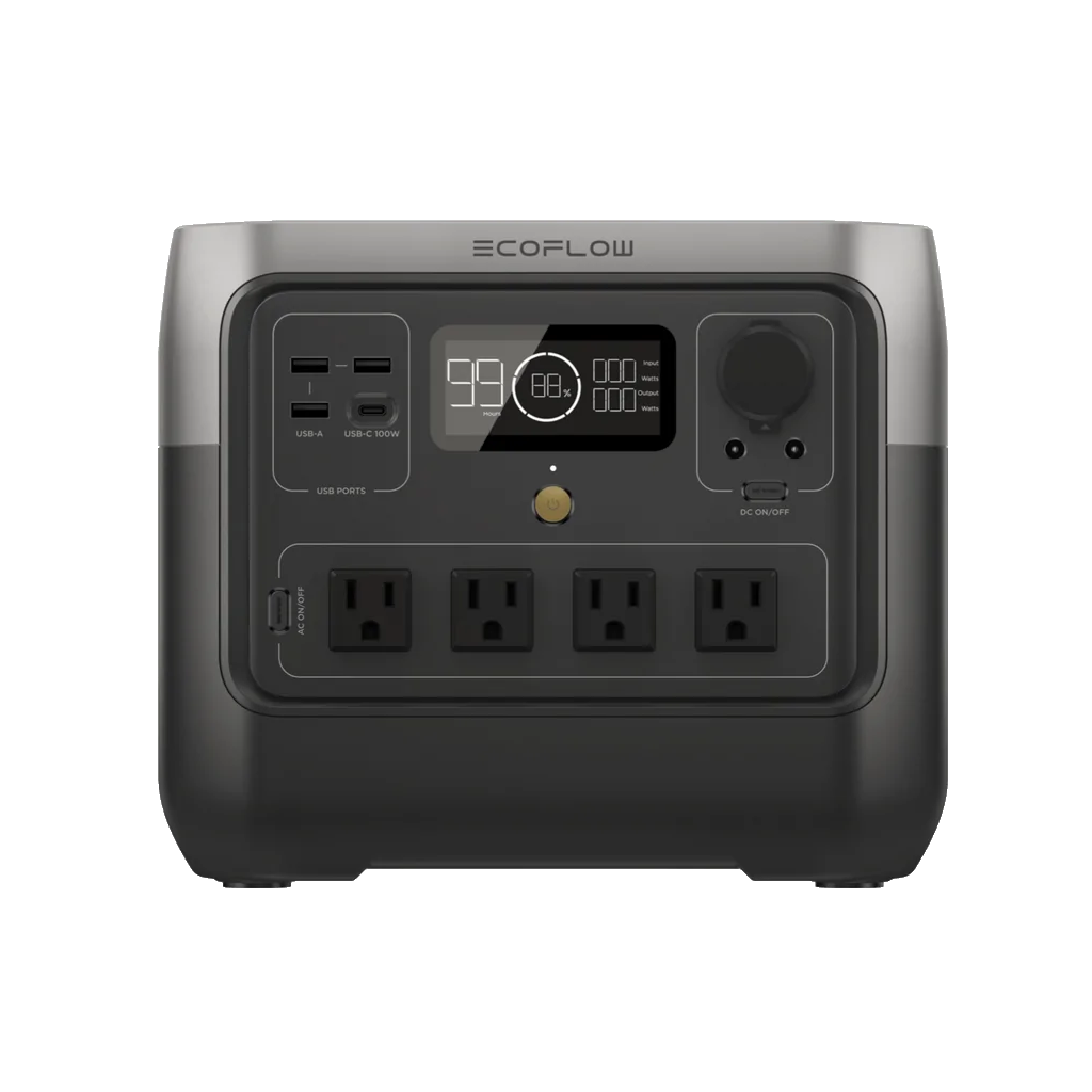 Estación de Energía Portátil Ecoflow RIVER 2 PRO 800W Potencia - 768Wh Capacidad_1