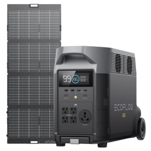 Kit Solar Portátil EcoFlow DELTA PRO 3600 W+ Panel Solar Bifacial 400 W _1