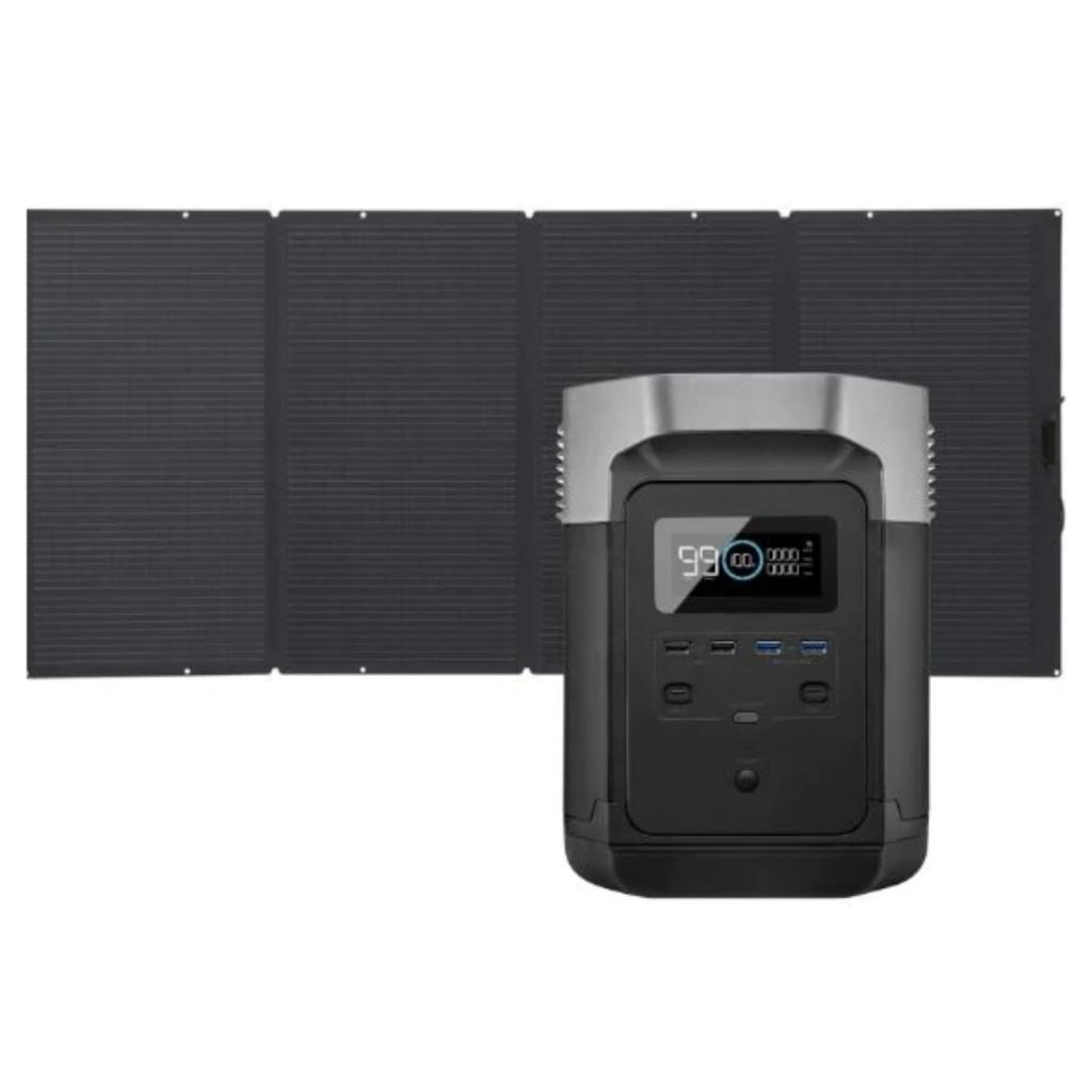 Kit Solar Portátil EcoFlow DELTA 2 1.8 kW + Panel Solar 400 W_2
