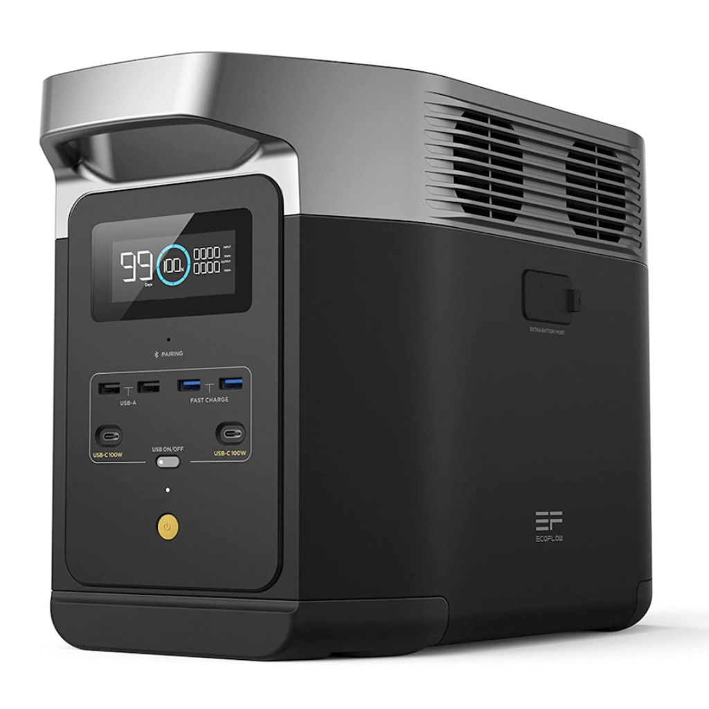 Kit Solar Portátil EcoFlow DELTA 2 1.8 kW + Panel Solar Bifacial 400 W _10