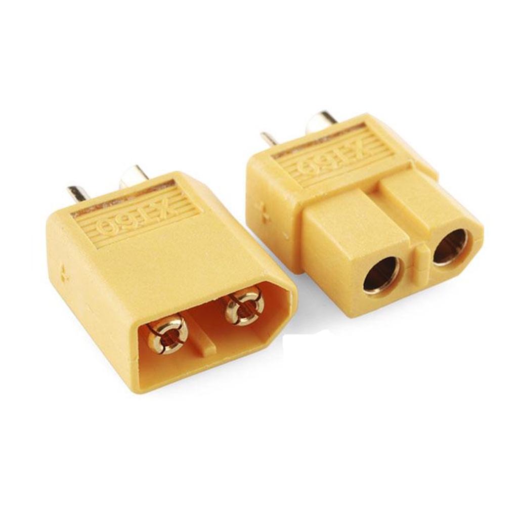 Kit Conectores XT60 Macho Hembra Para Paneles Solares_1