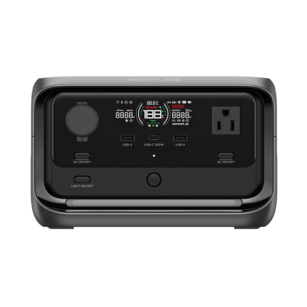 Estación de Energia Portatil Ecoflow RIVER 3 MAX PLUS 600W Potencia 858Wh Capacidad _5