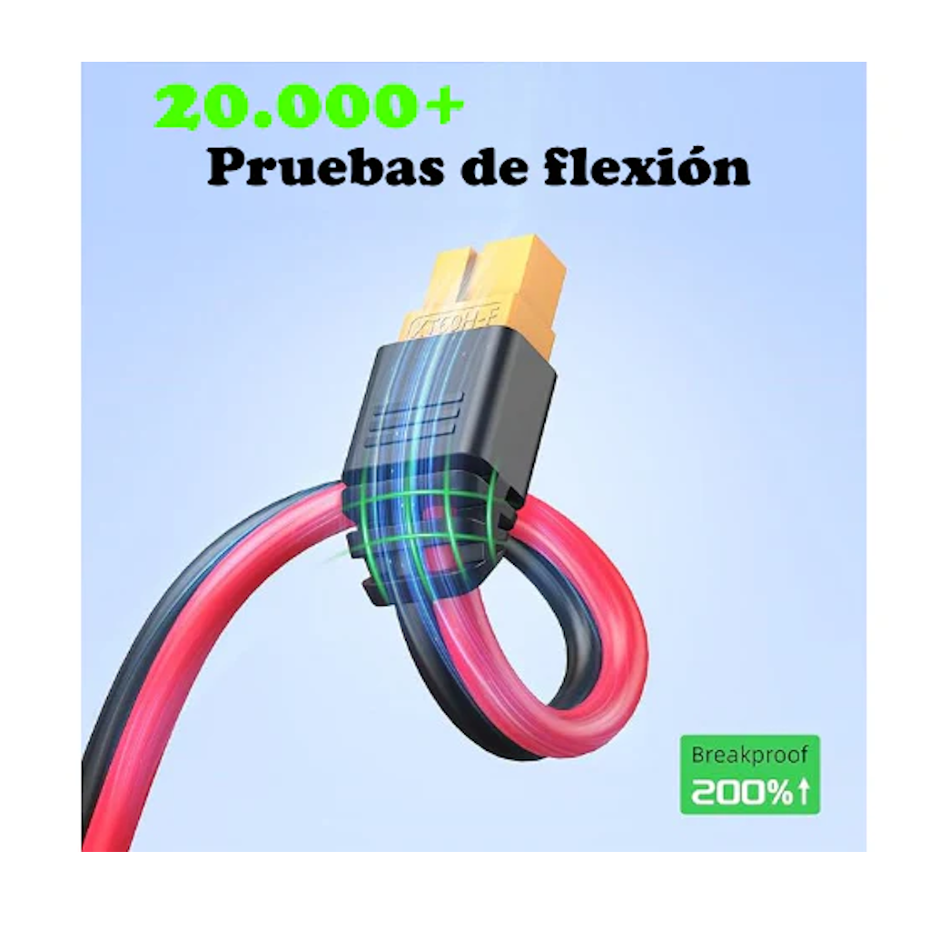 Cable de Conexión Para Panel Solar XT60 EcoFlow 2.5 mts_8