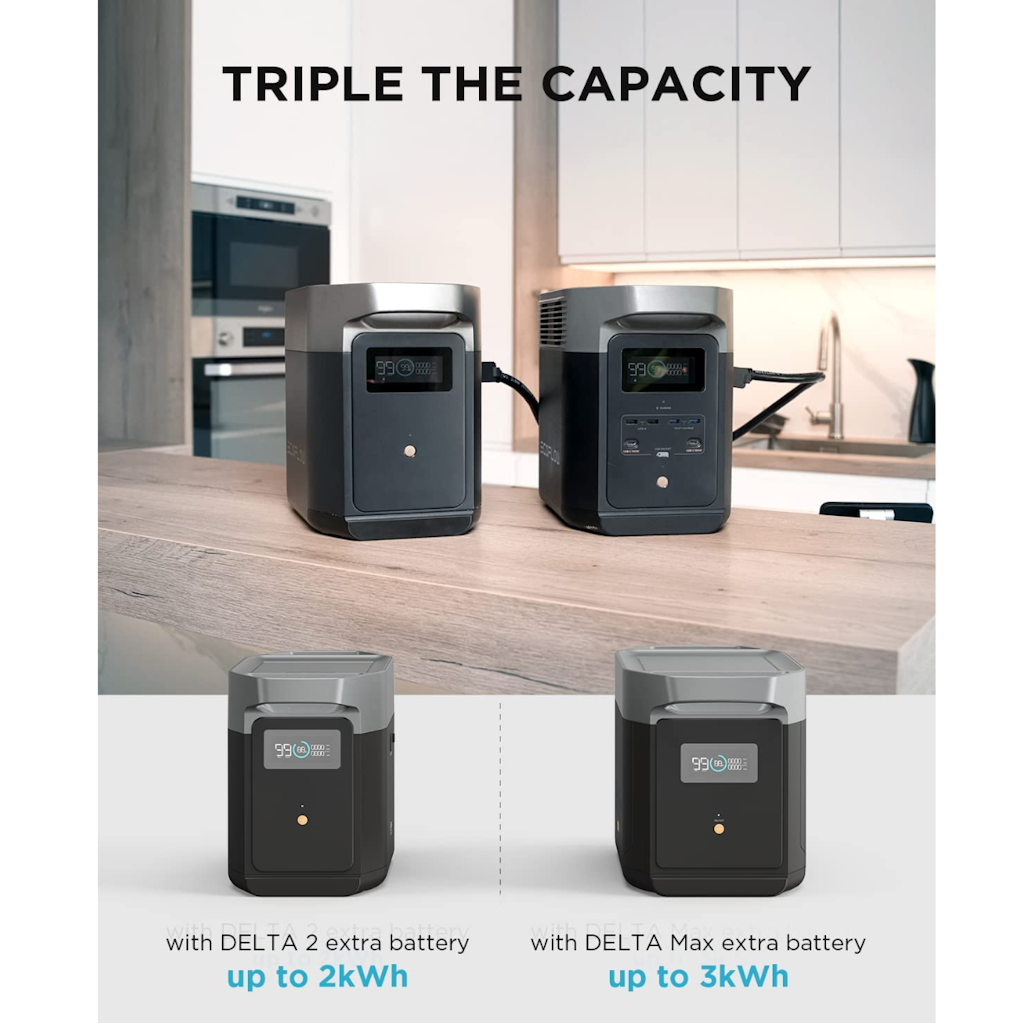 Kit Solar Portátil EcoFlow DELTA 2 1.8 kW + Panel Solar 220 W _8