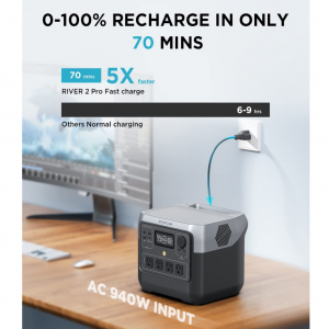 Kit Solar Portátil EcoFlow RIVER 2 PRO 800 W + Panel Solar 220 W Bifacial_13