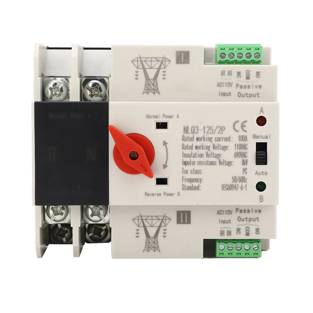 Switch Transferencia Automatica a 110V Para Estaciones Ecoflow - Tienex Energy
