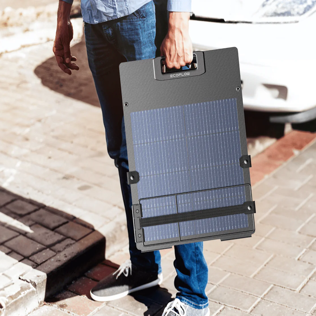 Kit Solar Portátil EcoFlow RIVER 2 300 W + Panel Solar Bifacial 110 W _16