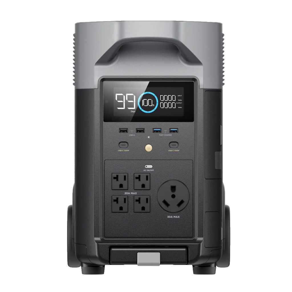 Kit Solar Portátil EcoFlow DELTA PRO 3600 W+ Panel Solar Bifacial 400 W _3