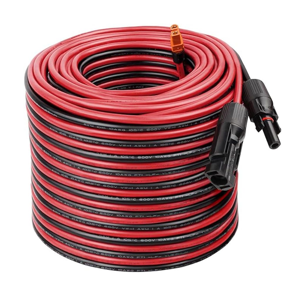 Cable de Extensión Solar XT60i 30 metros - Tienex Energy