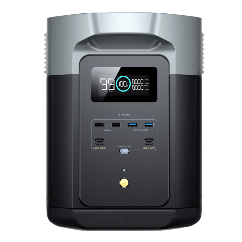 Kit Solar Portátil EcoFlow DELTA 2 MAX 2400W + Panel Solar 400 W_6