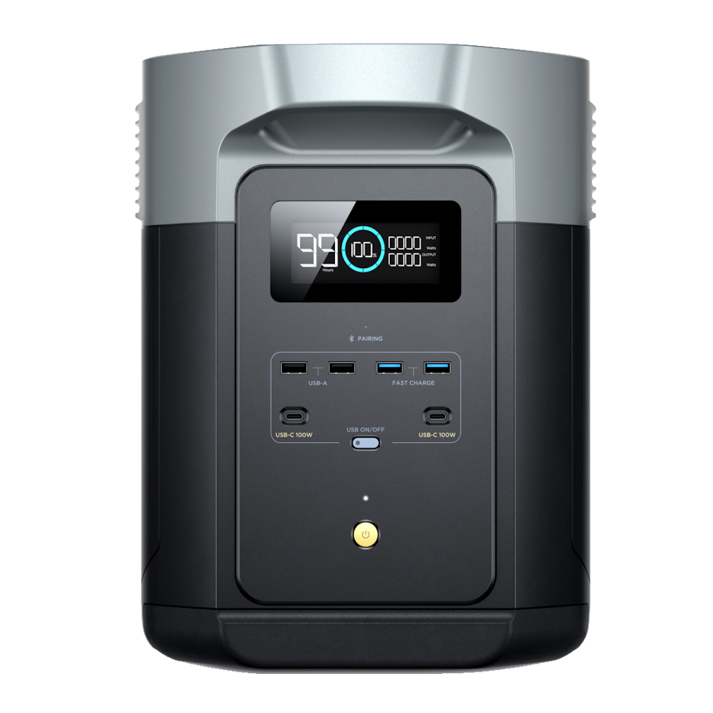 Kit Solar Portátil EcoFlow DELTA 2 MAX 2400W + Panel Solar Bifacial 400 W_6