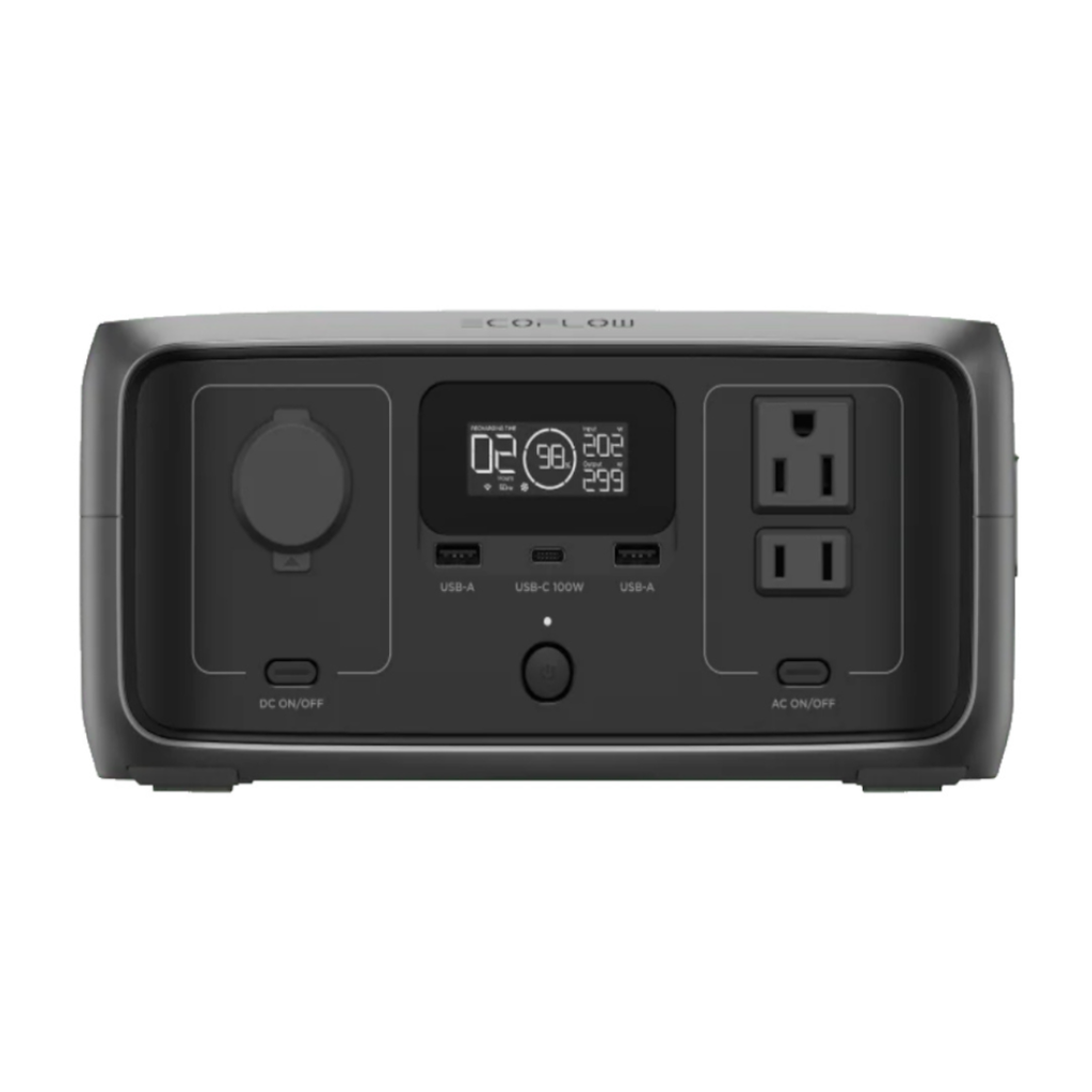 Kit Solar Portátil EcoFlow RIVER 3 300 W + Panel Solar Bifacial 110 W _7