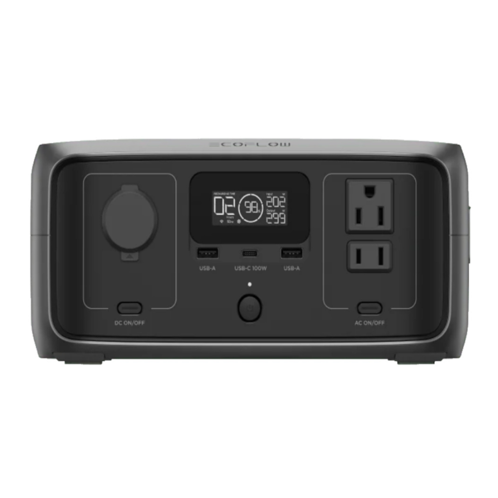 Kit Solar Portátil EcoFlow RIVER 3 300 W + Panel Solar Plegable 110 W _6
