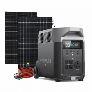 Kit Solar Portátil EcoFlow DELTA PRO 3600 W+ 2 Paneles Solares Flexibles de 560 W_2