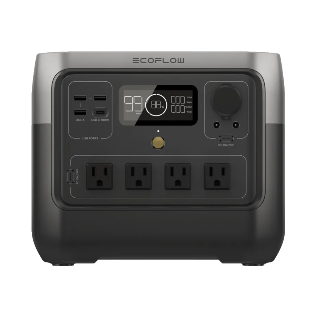 Kit Solar Portátil EcoFlow RIVER 2 PRO 800 W + Panel Solar 220 W Bifacial_6