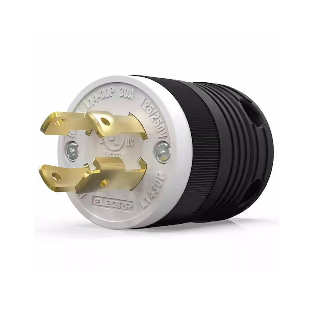 Conector Macho NEMA L14-30P 30A - Tienex Energy