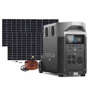 Kit Solar Portátil EcoFlow DELTA PRO 3600 W+ 2 Paneles Solares Flexibles de 560 W_1