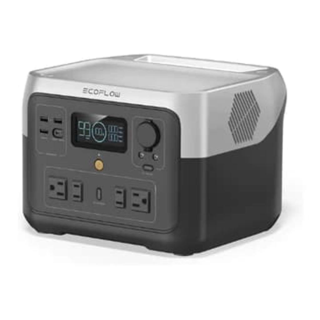 Kit Solar Portátil EcoFlow RIVER 2 Max 500 W + Panel Flexible 100 W_2