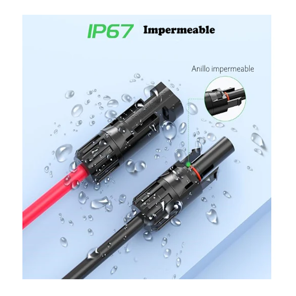 Cable de Conexión Para Panel Solar XT60 EcoFlow 2.5 mts_10