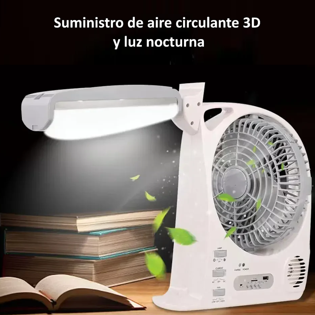 Ventilador Portátil 6 en 1 con Luz LED Recargable_8