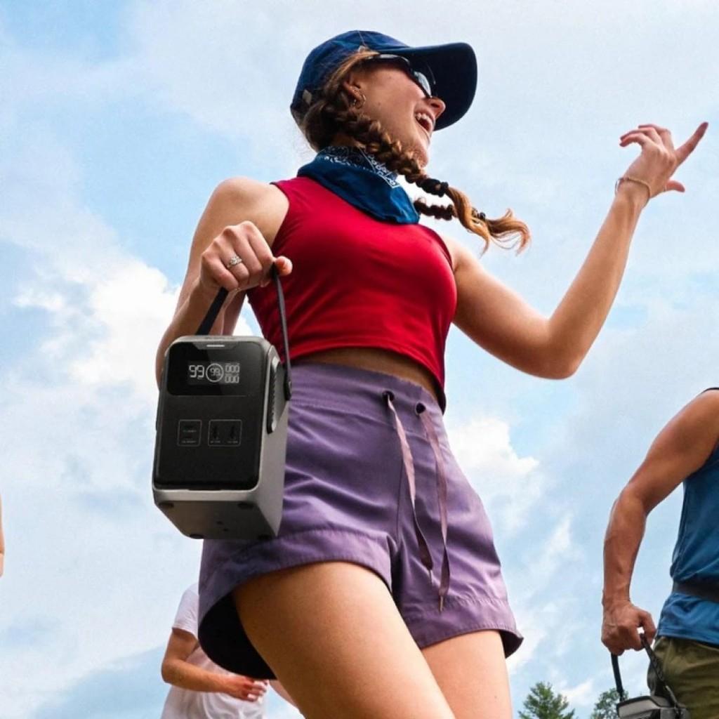 Estación de energía Portátil EcoFlow TRAIL 200 DC 220W Potencia 192Wh Capacidad_4