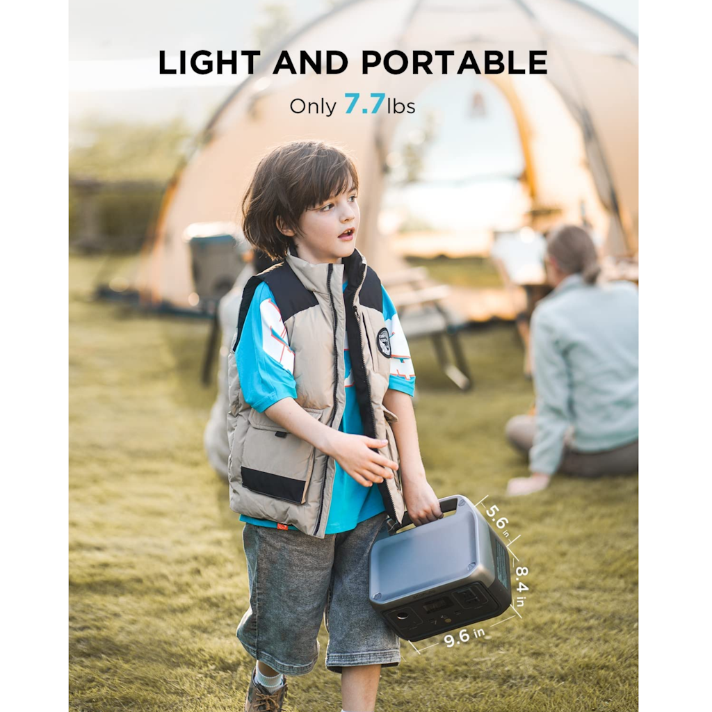  Kit Solar Portátil EcoFlow RIVER 2 300 W + Panel Flexible 100 W_11