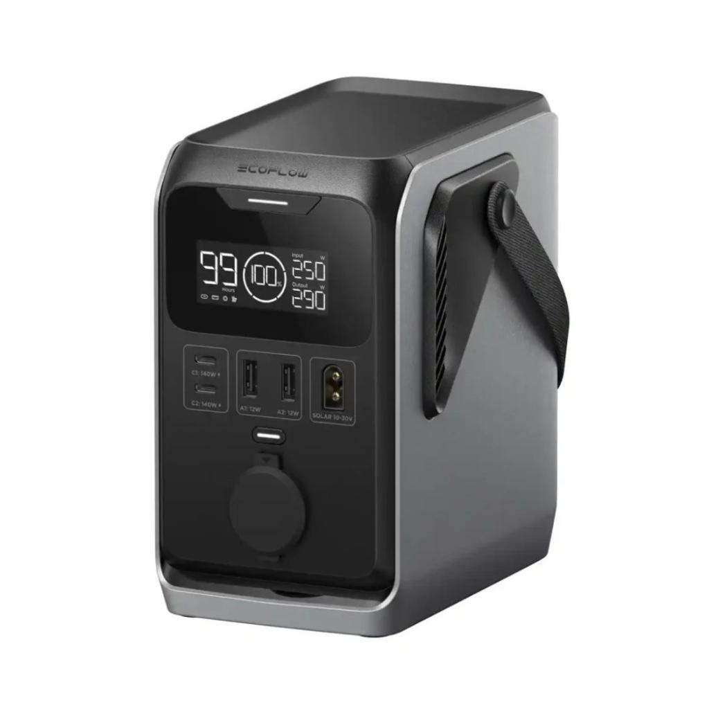 Estación de energía Portátil EcoFlow TRAIL 300 DC 300W Potencia 288Wh Capacidad - Tienex Energy