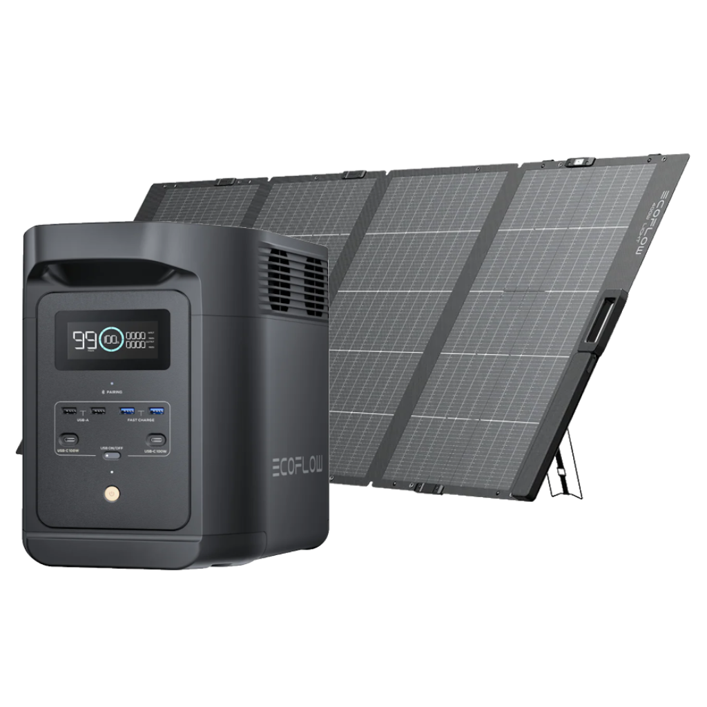 Kit Solar Portátil EcoFlow E980 500W + Panel Solar Bifacial 400 W _2