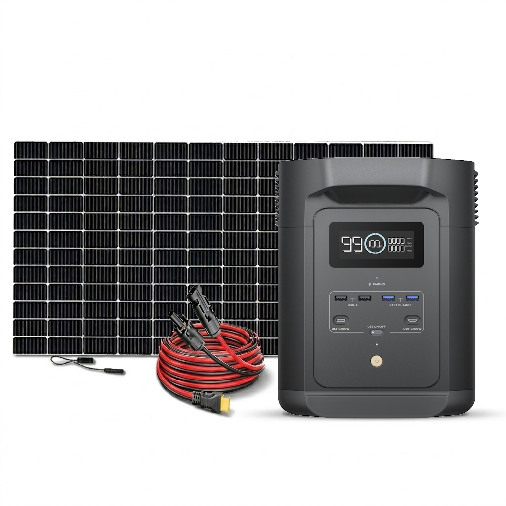 Kit Solar Portátil EcoFlow DELTA E980 500W + 1 Panel Solar Flexible de 560 W_14