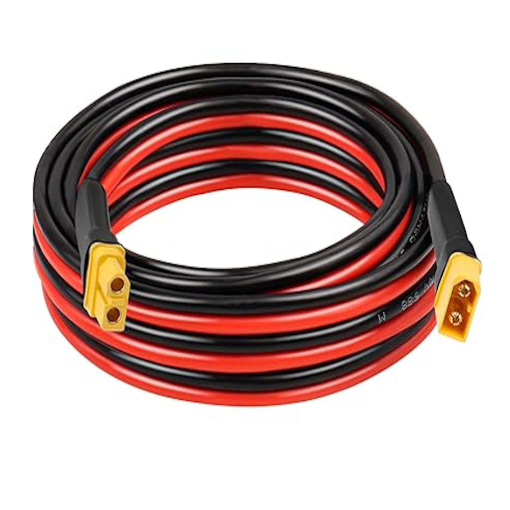 Cable Extensión de Panel Solar EcoFlow XT60 a XT60 10 Mts_1