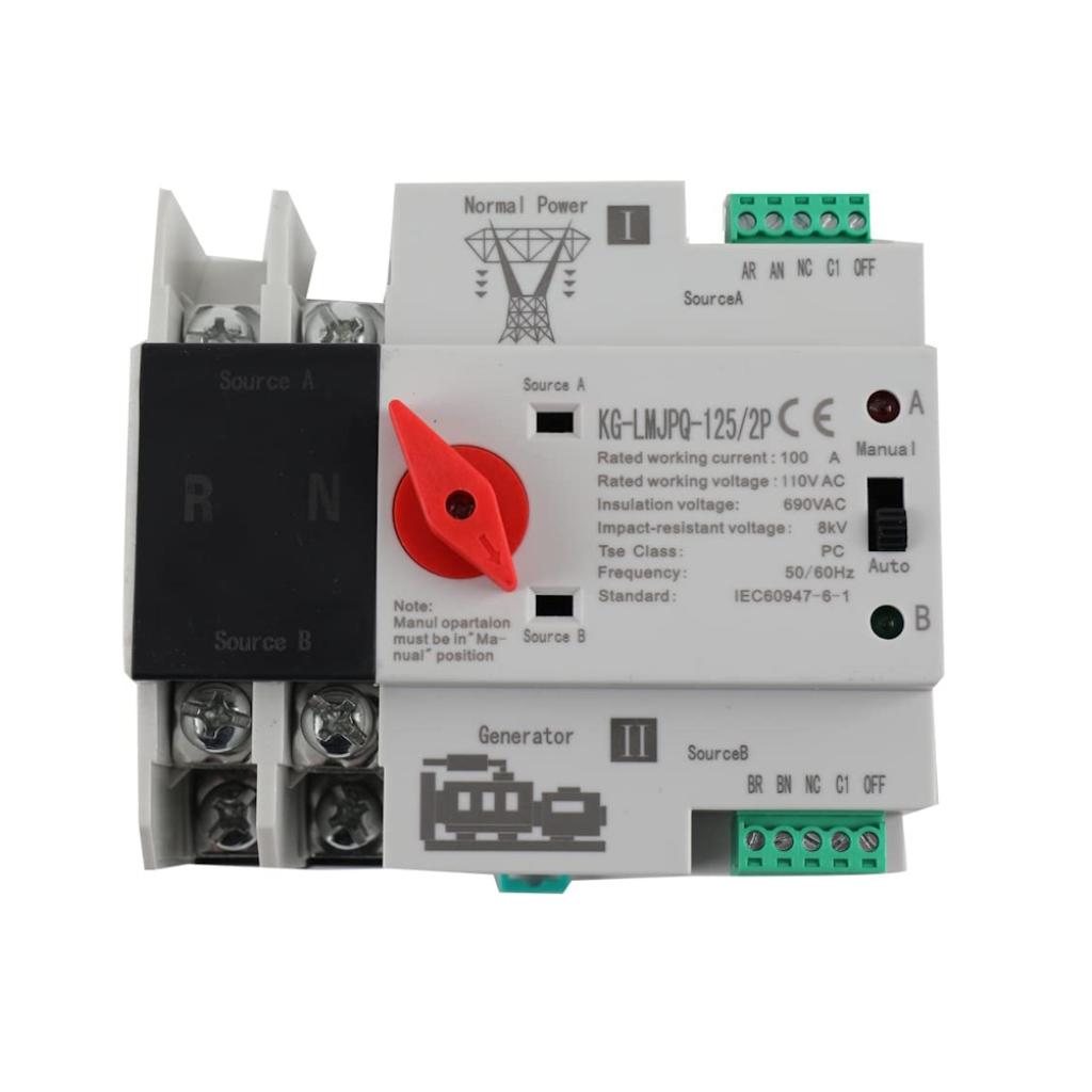 Switch Transferencia Automatica a 110V Para Estaciones Ecoflow_1