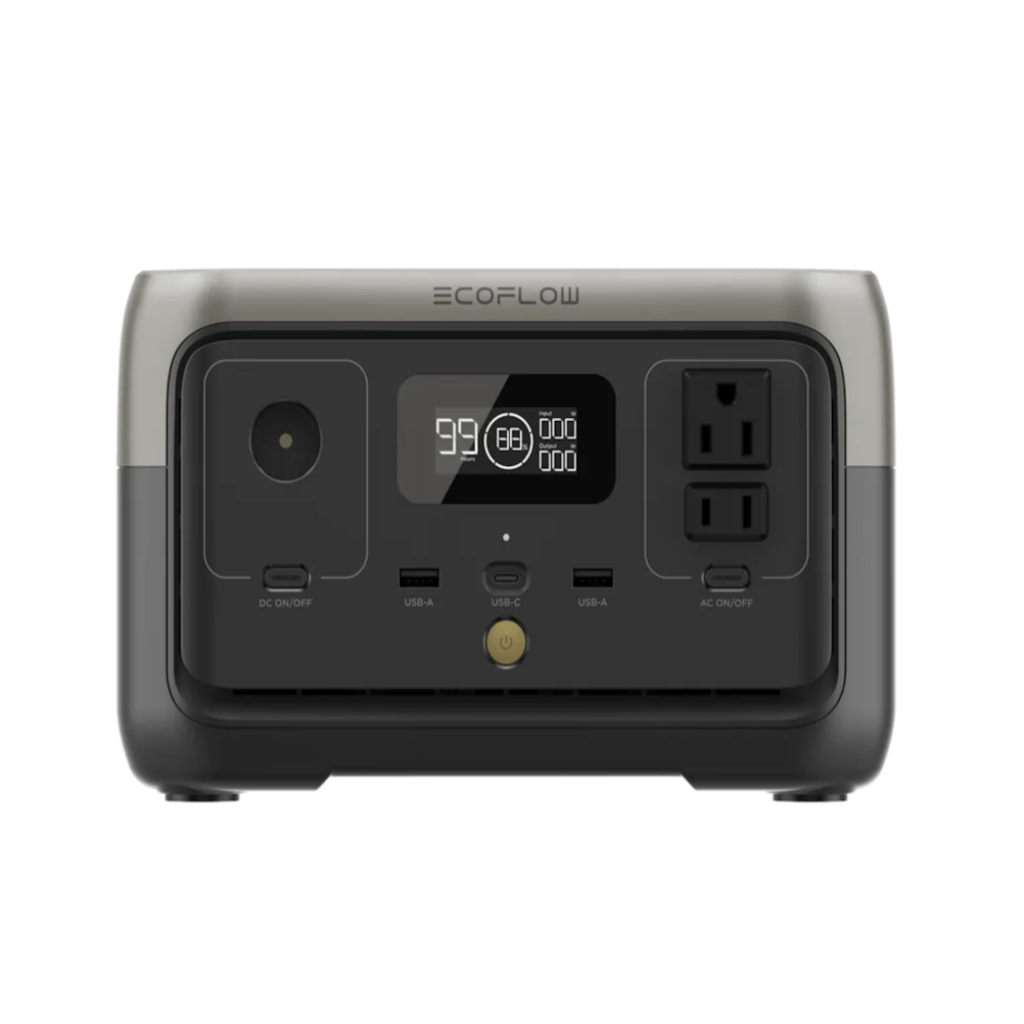  Kit Solar Portátil EcoFlow RIVER 2 300 W + Panel Flexible 100 W_2